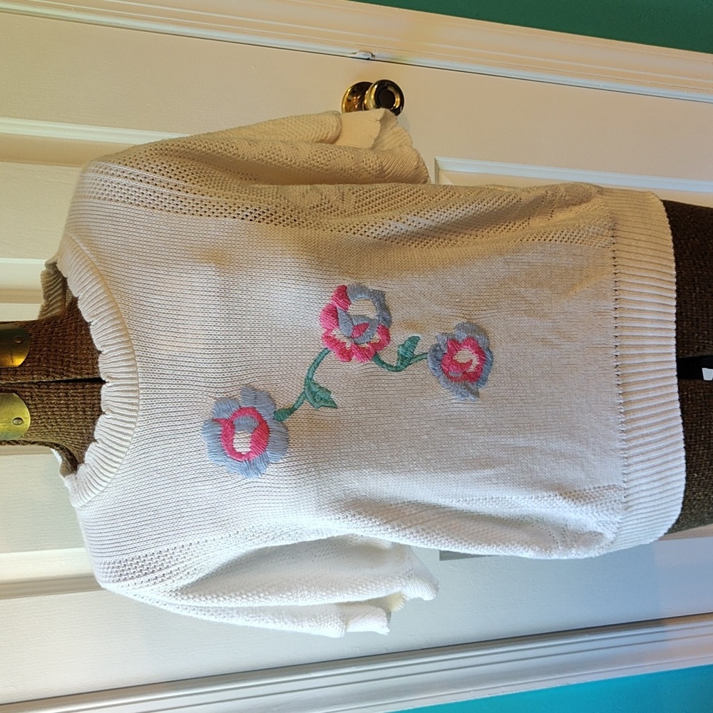 Vintage Short Sleeve Sweater